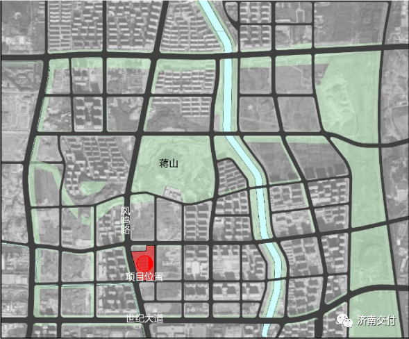 坐标历城区雪山片区,万科雪山3个地块同时规划公示,分别是a8,a11,a13