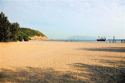 桂山岛海豚湾沙滩将修复 计划6月开工,7月完工开放