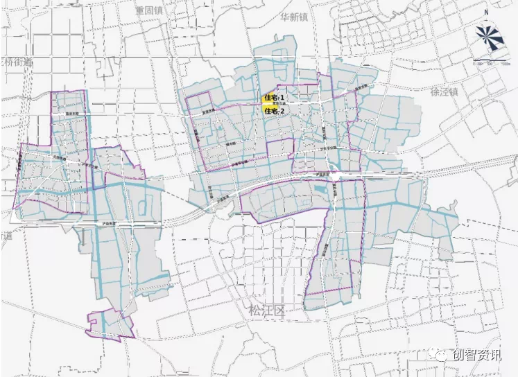 较新:上海市青浦区赵巷镇总体规划 含近期重点建设区域和项目