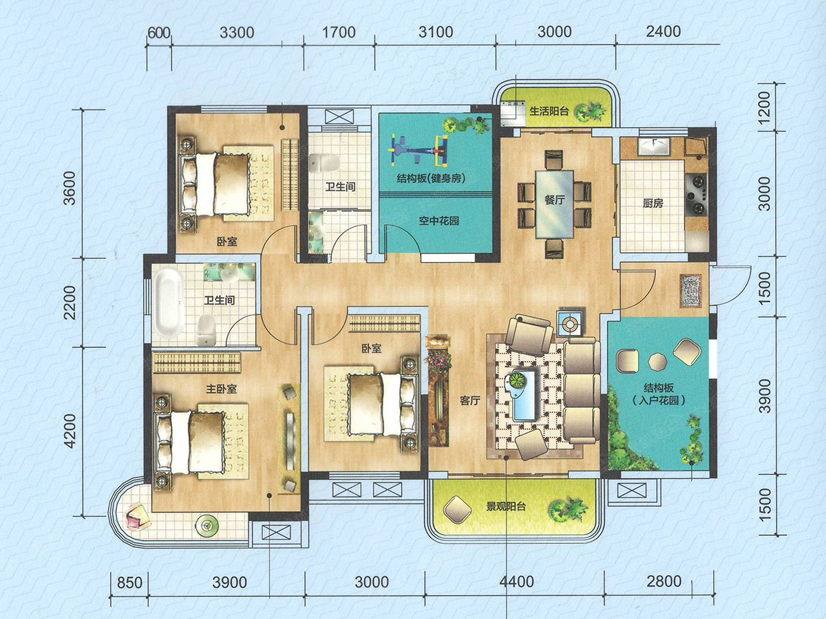 润和紫郡e_润和紫郡户型图-长沙搜狐焦点网