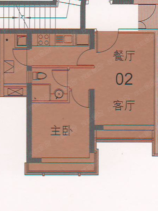 东风广场小区平面图图片