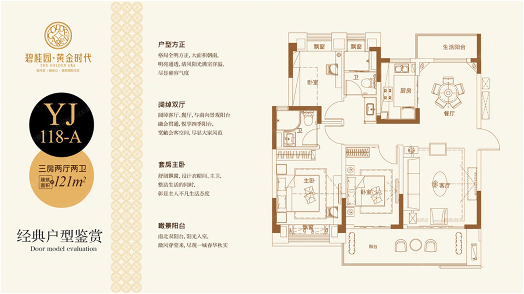 碧桂园黄金时代户型图片