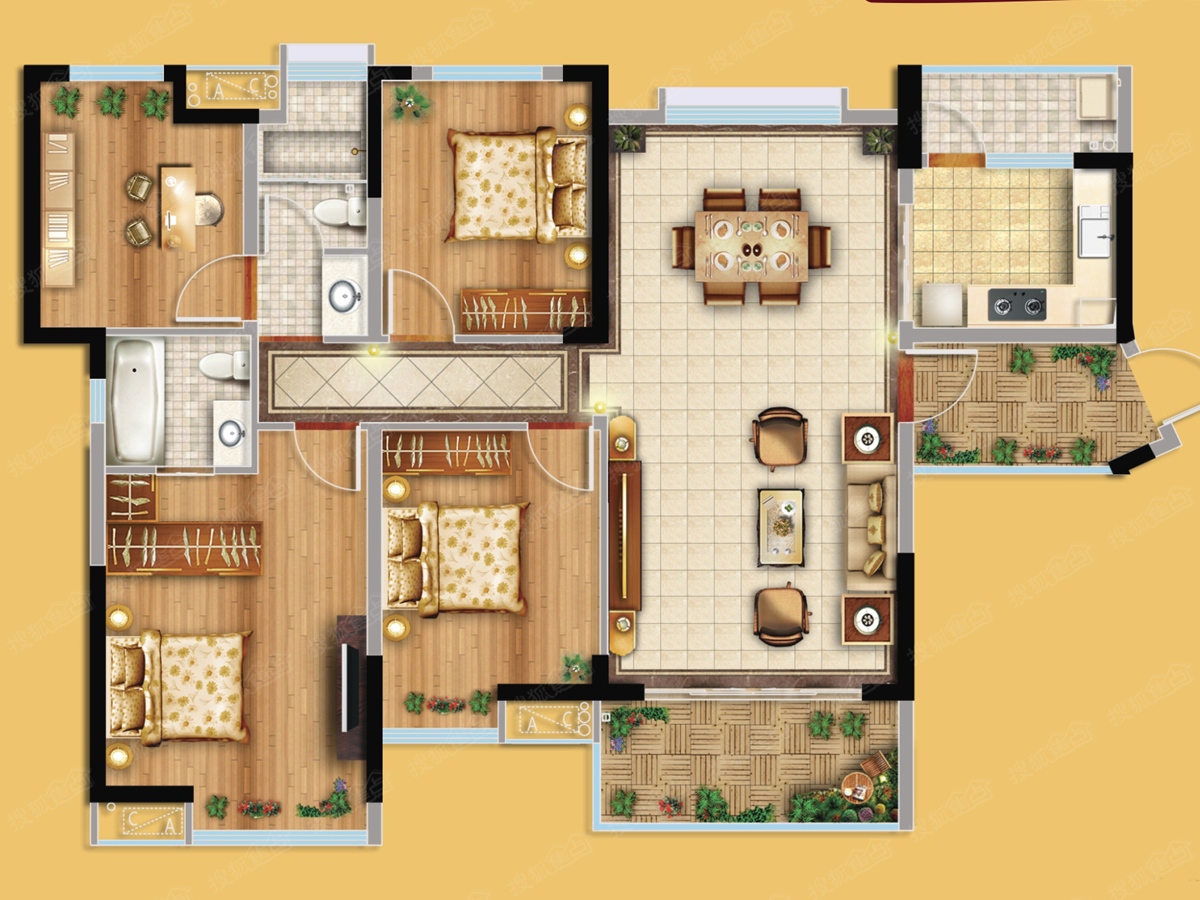 保利阳光城二期h_保利阳光城二期户型图-惠州搜狐焦点网