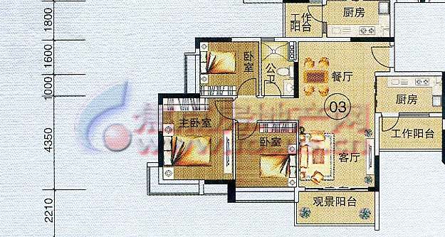 赣县上城湾畔户型图图片