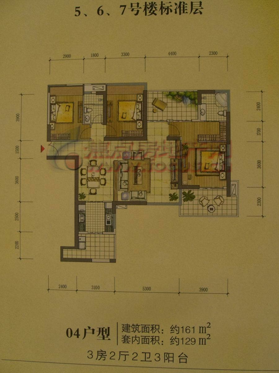 5,6,7号楼标准层