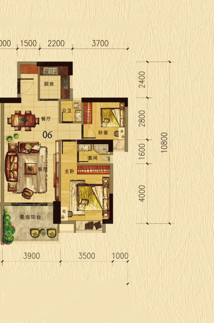香樟美地户型图-0室0厅0卫