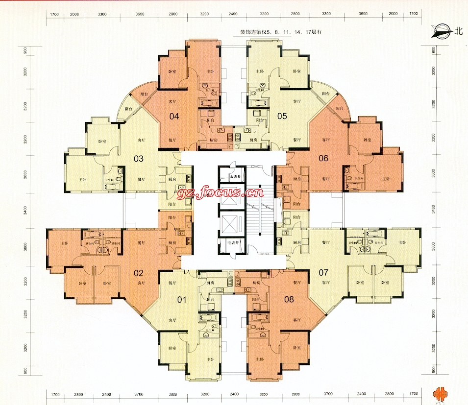 高:暂无 户型朝向:暂无                     总套数:暂无 建筑面积