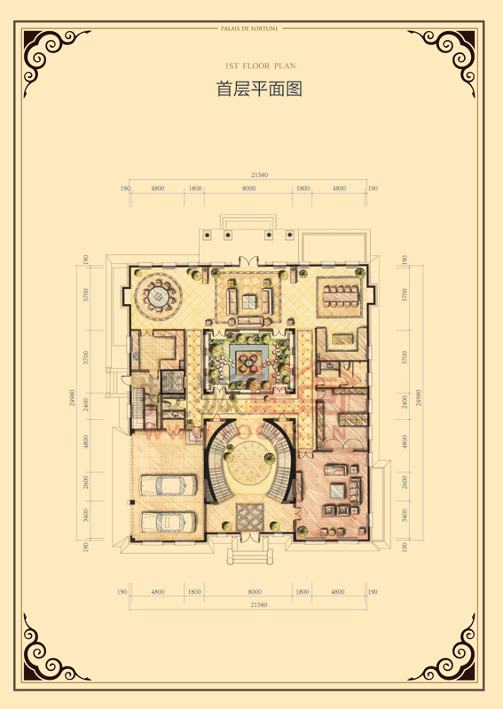 17平方米首层户型_财富公馆户型图-北京搜狐焦点网