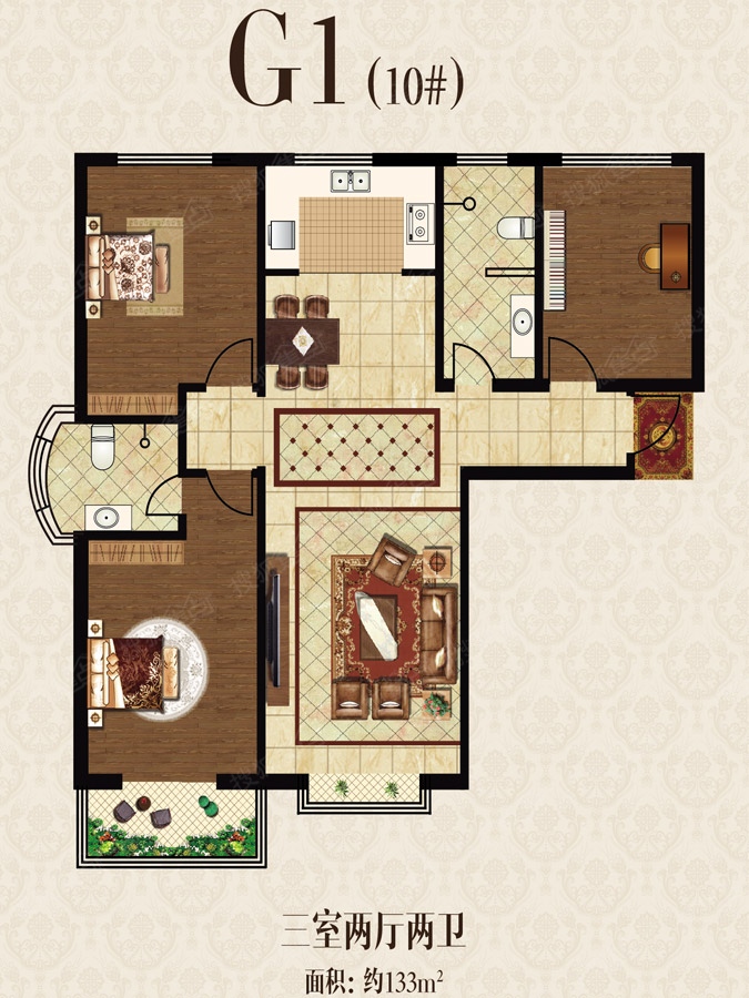 城市印象g1(10#)_城市印象户型图-保定搜狐焦点网