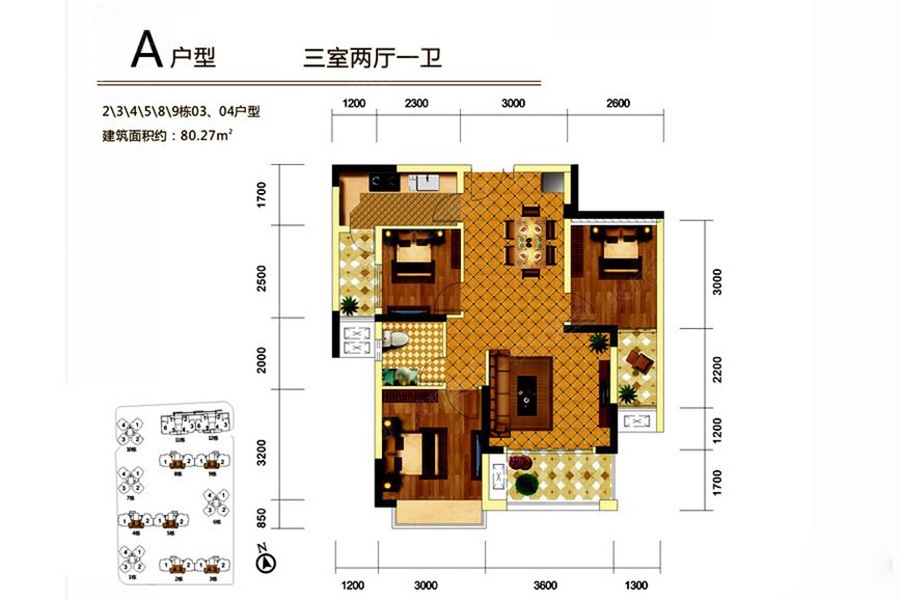 碧桂园翠湖湾户型图图片