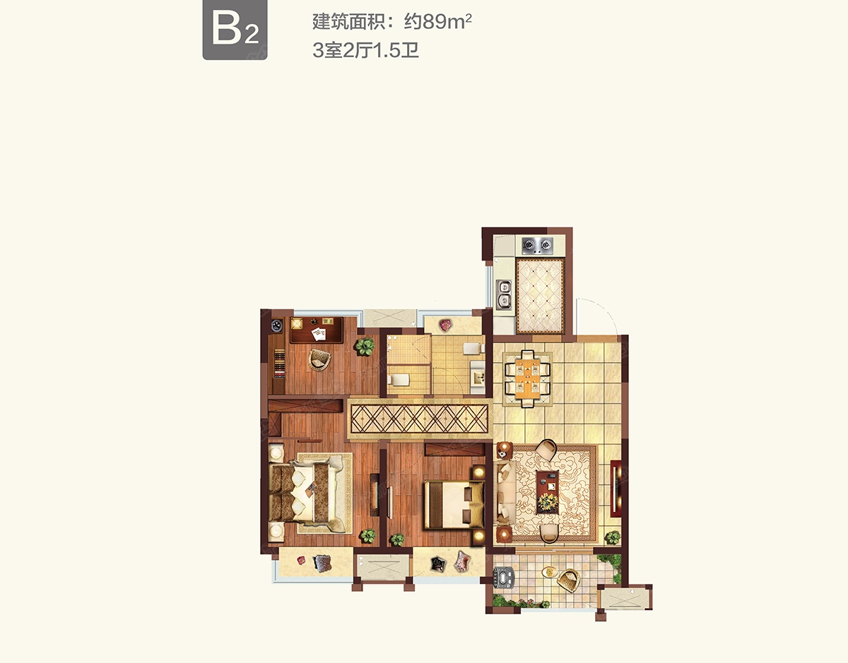 融创瑷颐湾b2_融创瑷颐湾户型图-无锡搜狐焦点网
