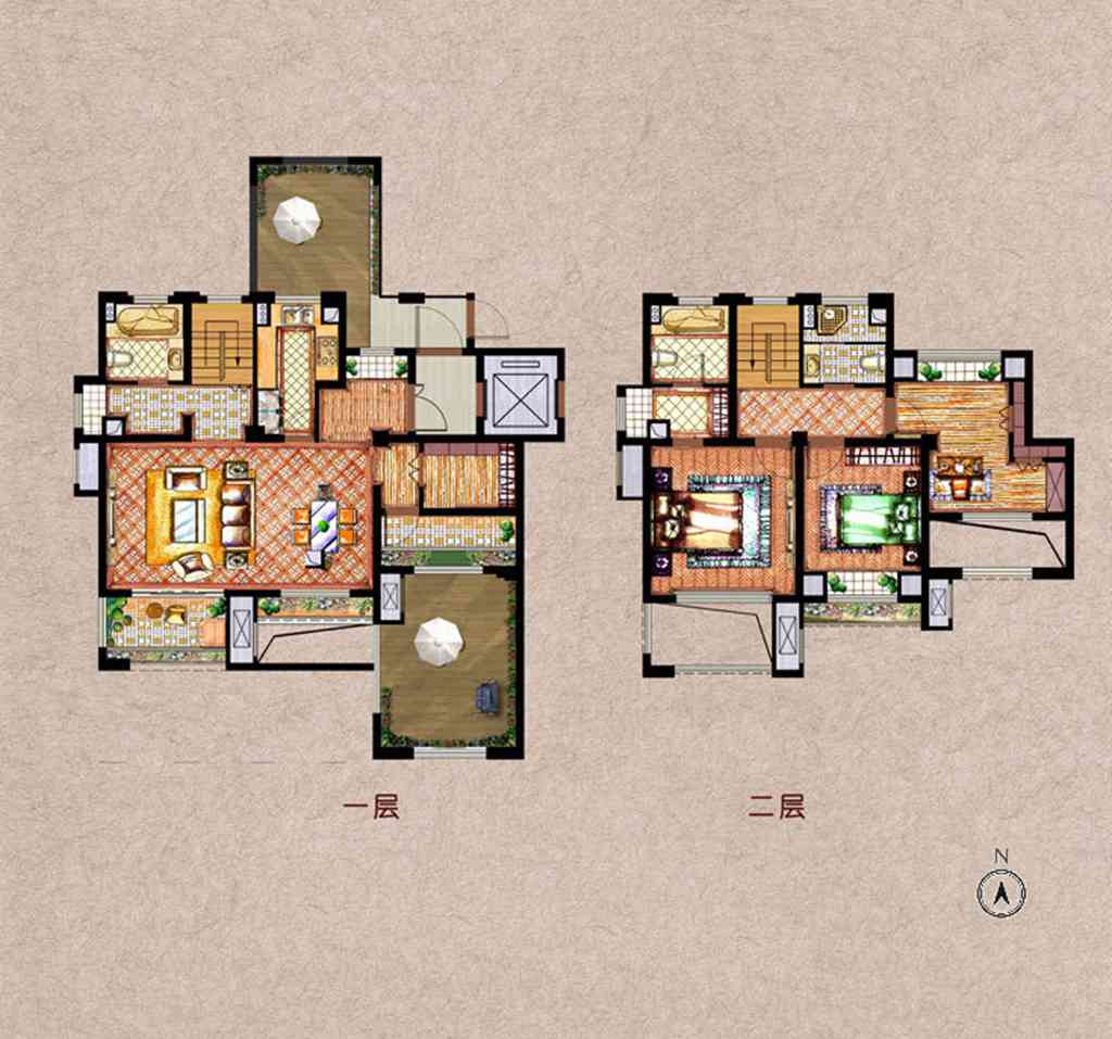 53平米复式_阳光美城户型图-西安搜狐焦点网
