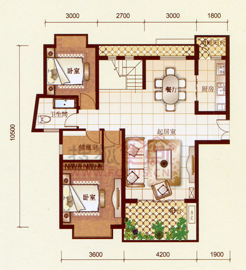 汤泉house跃层k_汤泉house户型图-贵阳搜狐焦点网