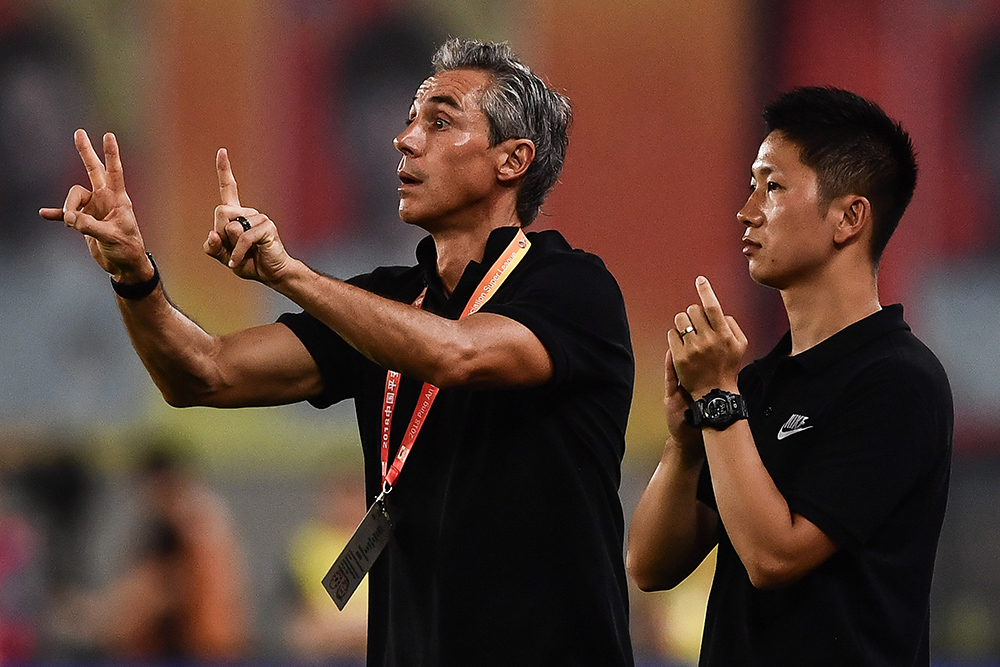 中超第12轮天津权健主场21胜广州富力