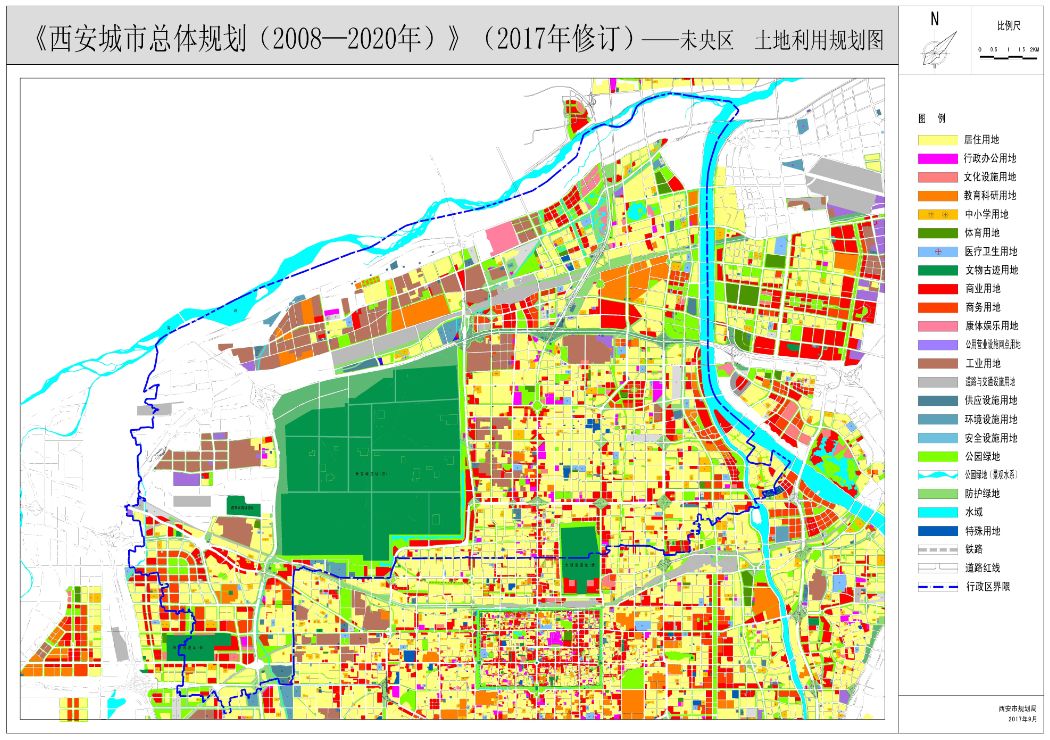 西安未央区发展规划,打造五个新中心!