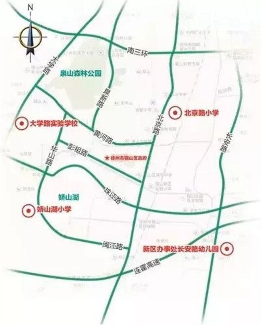 徐沛快速通道 线路图图片